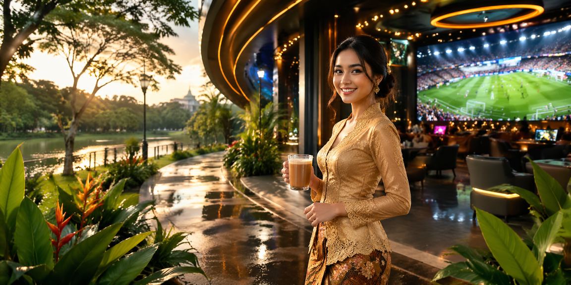 Pertaruhan bola sepak Malaysia dengan suasana budaya kebaya yang meriah