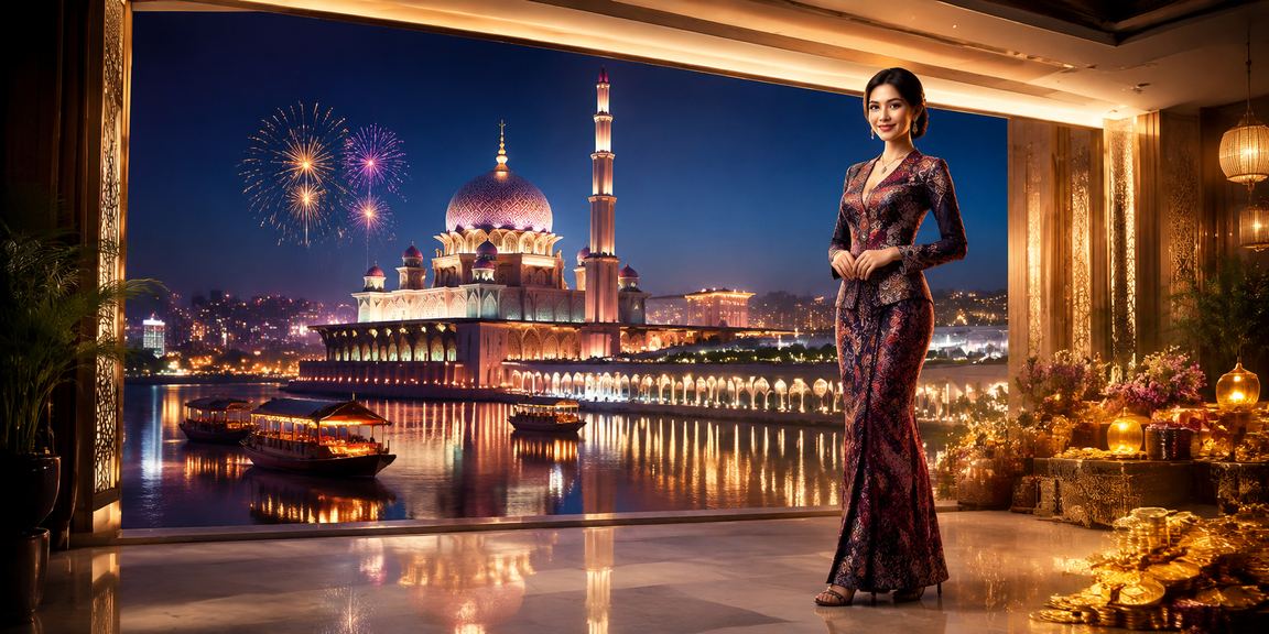 Kasino hiburan Putrajaya dengan rekabentuk batik Malaysia yang mewah